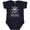 Navy Blue, variant on Inktastic Nags Head North Carolina Boys or Girls Baby Bodysuit
