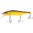 thumbnail image 2 of Bill Lewis Scope Stik 120 Floating Jerkbait Chrome Blue/Orange Belly, 2 of 10