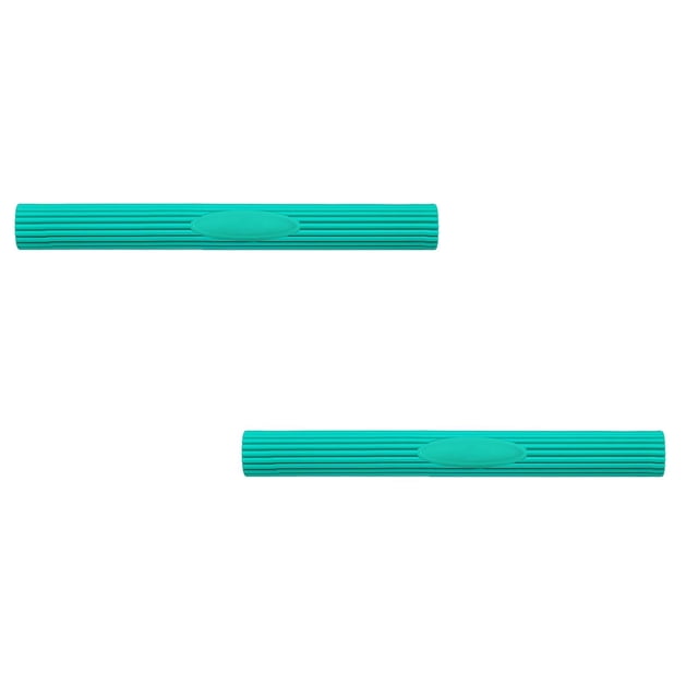 YWIYIUD 2 Pcs 12.01x1.97 Pouces Vert Durable Entraîneurs de Force d'Adhérence pour Réadaptation de la Main Pratique Barre de Résistance Antidérapante pour Soulager le Stress Prise et Force Améliorées