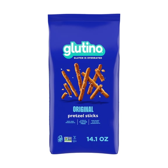Glutino Gluten Free Pretzel Sticks, Gluten Free Snacks, 14.1 oz
