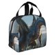 thumbnail image 2 of Easygdp Wild Blue Cool Dragon Bolsa Térmica Premium - Tela Oxford Impermeable, Gran Capacidad, Bolsillo Frontal, Unisex para Trabajo, Escuela, Actividades al Aire Libre y Picnics, 2 of 8