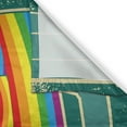 thumbnail image 3 of Ambesonne Pride Kitchen Curtains, Gay Couple with Scarf, 55"x39", Multicolor, 3 of 3