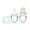 Vert, variante sur Doseur en silicone de Dr. Brown's Fresh Firsts, 4 mois+, paquet de 2