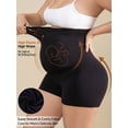 thumbnail image 6 of Athlemo Plus Size Women's Maternity Shorts Over The Belly Pregnancy Yoga Pants Activewear Biker Shorts Casual, 6 of 7
