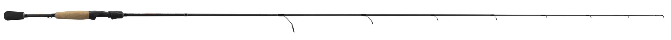 Lew's Laser SG1 Spinning Fishing Rod, 6-Foot 6-Inch 1-Piece Rod, Medium-Heavy Power, Black