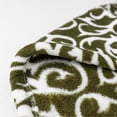 thumbnail image 6 of Home Soft Things Flannel Velvet Throw - Nika - Military Olive - 60" x 70", 6 of 7