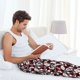 thumbnail image 5 of Fotbe French Bulldog1 Pantalones de Pijama para Hombre, Pantalones de Dormir, Pantalones de Casa con Cintura Ajustable y Bolsillos-Large, 5 of 6