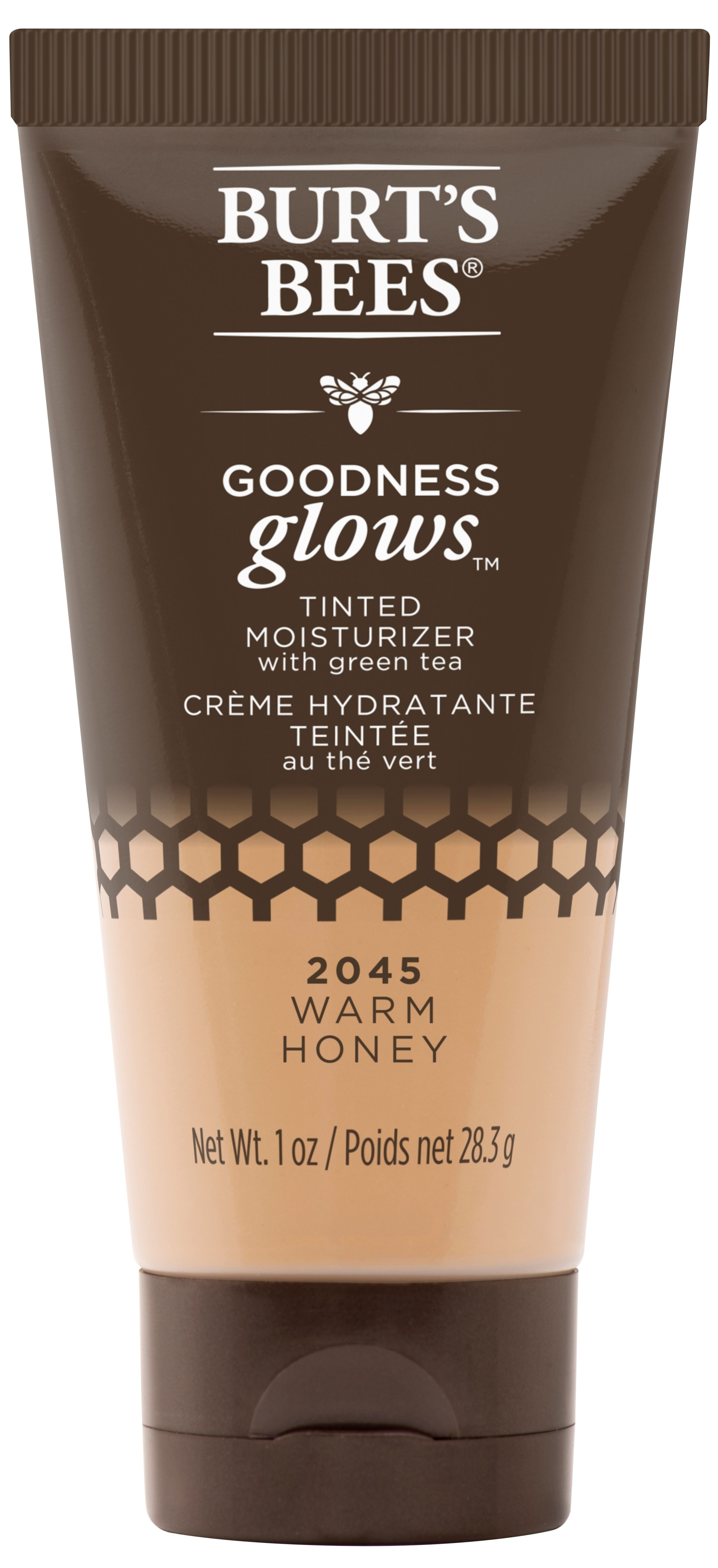Burt's Bees Goodness Glows Tinted Moisturizer, Rich in Antioxidants