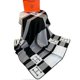 thumbnail image 2 of H letter color block plaid blended blanket air conditioning shawl warm and thickened, 2 of 3