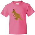 thumbnail image 3 of Inktastic Kangaroo Cute Youth T-Shirt, 3 of 5