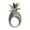 Silver, variant on Edgy Wide Pineapple Design Rings Retro Metal Jewelry Suitable for Daily Wear