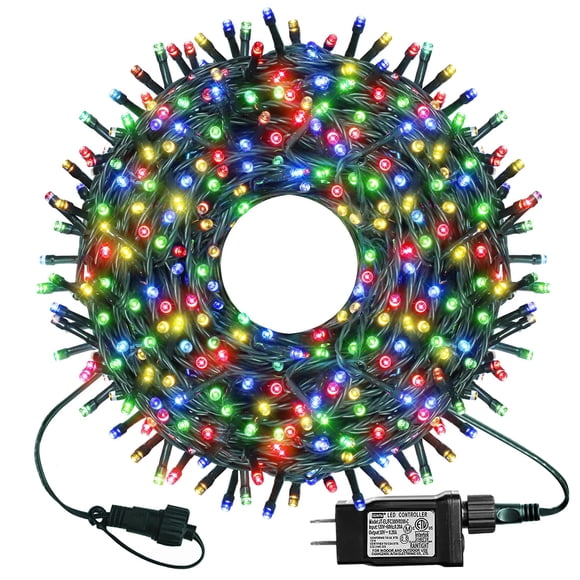 Cadena de luces navideñas Kemooie 300 LED multicolor 30 m 110 V