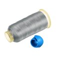 thumbnail image 3 of Unique Bargains Polyester Embroidery Thread Thread Spools Savers Kit, Grey Black Blue, 3 of 6