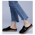 thumbnail image 6 of Gomelly Womens Mules Backless Loafers Shoes Comfort Slip On Shoes Size 9 Black, 6 of 8