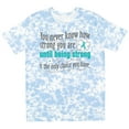 thumbnail image 3 of Inktastic Ovarian Cancer Being Strong T-Shirt, 3 of 5