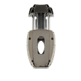 thumbnail image 4 of Xikar VX2 V-Cut Cigar Cutter, Up to 70 Ring Gauge, Gunmetal, 4 of 5