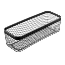 mDesign Steel Organizer Matte Black (25960)