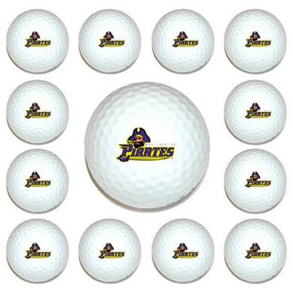 Team Golf East Carolina Pirates Golf Balls, 12 Pack