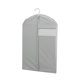 thumbnail image 1 of Funda protectora de PEVA para ropa con cremallera, transpirable, para guardar ropa, trajes, vestidos, 60 x 90 cm (gris claro), 1 of 5