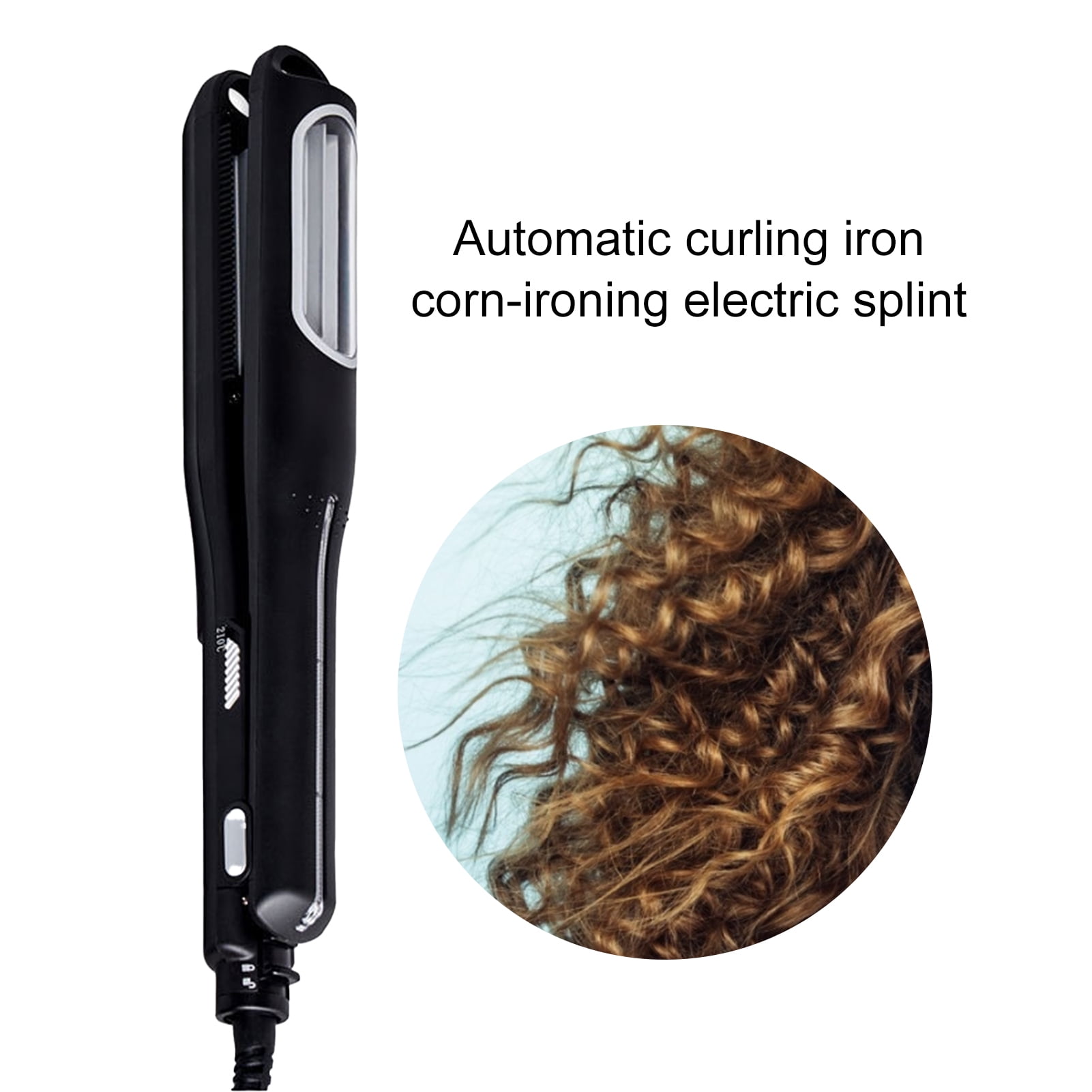 Hair Straightener Adjustab Temperature Styr Wave Crimper Lady Styling Tool  - Walmart.com