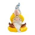 thumbnail image 2 of HaiSphere Garden Gnome Pumpkin Halloween Decorations - Vintage Halloween Decor Outdoor Resin Statue for Lawn Flower Pot Entryway, Dwarf Figurine for Spooky Season Home Styling,A, 2 of 5