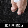 thumbnail image 3 of TWINNIS Super Soft Area Rug for Living Room Bedroom Shaggy Accent Carpets for Kids Girls Rooms,4'x6',Black, 3 of 7
