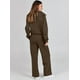 thumbnail image 4 of Conjunto de chándal de 2 piezas para mujer, otoño de 2023, sudadera holgada con media cremallera y pantalón de chándal de pierna ancha, conjunto de chándal para estar en casa., 4 of 4