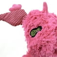 thumbnail image 2 of goDog PlayClean Pterodactyl Squeaky Plush Dog Toy with Odor-Eliminating Essential Oils, Chew Guard Technology - Pink, Small, 2 of 7