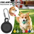 thumbnail image 2 of For AirTag 2 Protective Case Waterproof Silicone Cover with Anti-Lost Keychain, 2 of 7