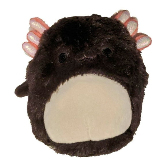 Squishmallows FuzzAMallows Original 5 Inch Jaelyn Black Axolotl Plush Toy