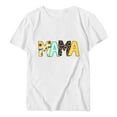 thumbnail image 3 of Birdeem T-Shirt Imprimé Mode pour Femmes Manches Courtes Blouse Col Rond Hauts Décontractés, 3 of 5