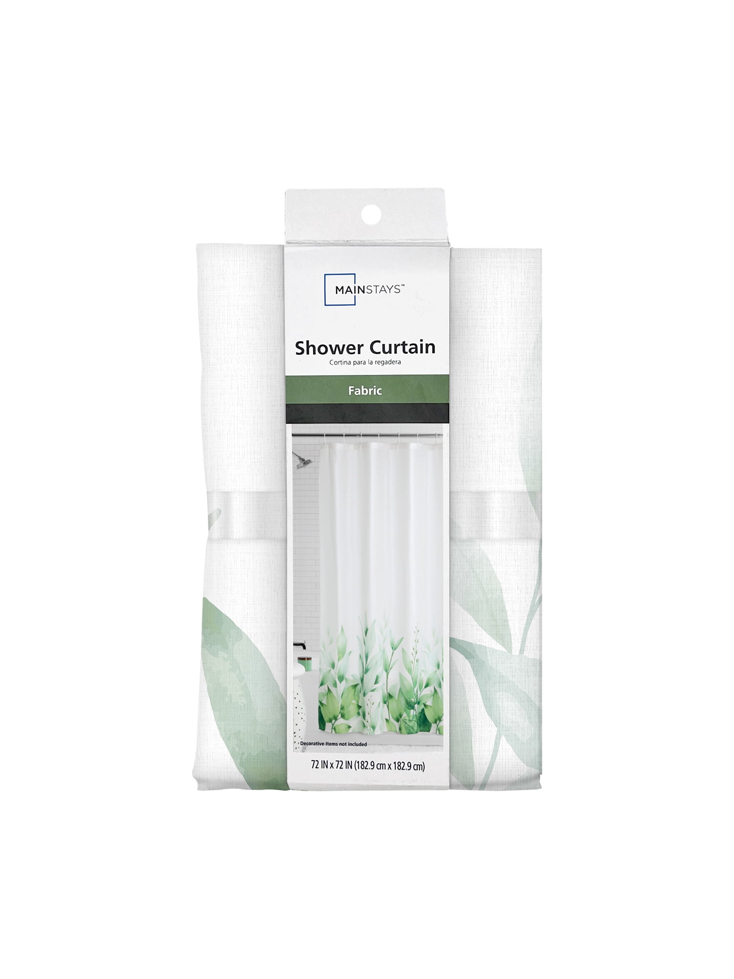Botanical Garden Shower Curtain + Medium Weight Liner
