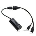 thumbnail image 3 of Carte Adaptateur Réseau LAN Ethernet USB 2.0 vers RJ45 Gigabit 10/100/1000 Mbps Noire, 3 of 5