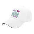 thumbnail image 2 of Glitter Baseball Hat Best mom ever Embroidery Dad Caps for Men Cool Adjustable for BoatingwhiteOne Size, 2 of 6