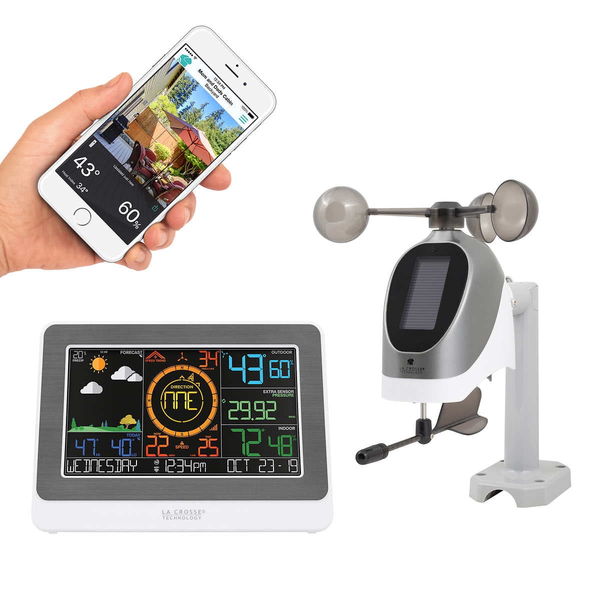 La Crosse Technology Wifi Wind and Weather Station
