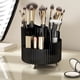 thumbnail image 5 of Porta brochas de maquillaje giratorio de 360 grados, vaso de almacenamiento para cosméticos, pequeño perfume, lápiz labial, elegante, negro, 5 of 6