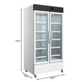 thumbnail image 3 of 27 cu. ft. Medical Vaccine Refrigerator for Pharmacy and Laboratory with Multi-Level Emergency Alarms, UL-Listed in White (KM-PHR-27C), 3 of 13