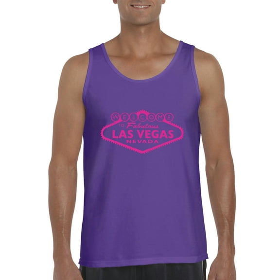 IWPF - Men's Tank Top for Men - Welcome to Las Vegas Nevada