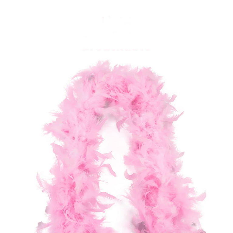 2M/6.6ft Feather Boas With Heart Rimless Sunglasses For Dancing, Wedding,  Party