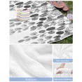 thumbnail image 6 of Gray Eucalyptus Leaves Beach Towels Oversized Super Absorbent, Watercolor Floral Leaf Plants Lightweight Bath Towel Quick Dry Sets For Bathroom/Pool/Rv Camping/Beach Play/Gym Room/Picnic 23"x47", 6 of 8