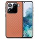 thumbnail image 1 of For Xiaomi 15 Case Carbon Fiber Texture PU PC TPU Phone Cover - Green, 1 of 5