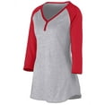 thumbnail image 2 of Augusta Sportswear Ladies Rave Henley, 2 of 2