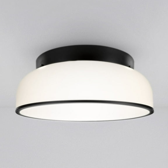 Luxury Modern Ceiling Light, Matte Black, UHP4772