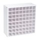 thumbnail image 1 of Estante de almacenamiento de acuarela para pigmentos, ahorra espacio, caja de acuarela para manualidades, soporte para pinceles y tubos de pintura 64 ranuras, 1 of 9