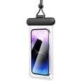 thumbnail image 1 of Hearth & Gear Transparent Swimming Phone Pouch Border Usable Screen Responsive Outdoor Rafting & Diving Neck Hanging Phone For Inflatable Pool Double Inner Tube for River Baby Floater for Tub Kids, 1 of 3