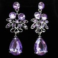 thumbnail image 4 of Boucles d'Oreilles Collier en Argent Rouge Bleu Violet, 4 of 9