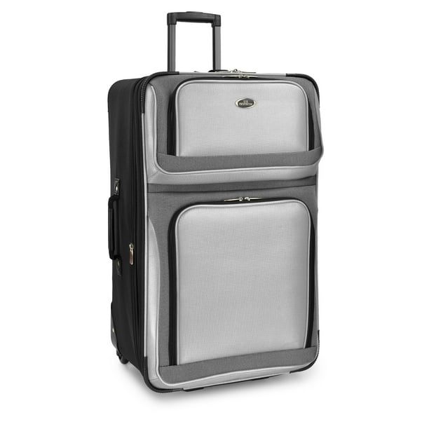 U.S. Traveler U.S. Traveler New Yorker 29" Rolling Luggage in Grey