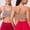 Brown, variant on Women's Yoga Bra Racerback Adjustable Strap Push Up Thin Cup Breathable
