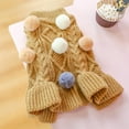 thumbnail image 6 of comerut Pet Skirt Plush Decor Comfortable Thickening Dog Warm Knitted Skirt Puppy Costume, 6 of 8