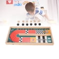 thumbnail image 1 of Fast Sling Hockey Game, Interactive Wooden Table Hockey Game Educational Endless Fun Dual Player  for Kids Adults, 1 of 7